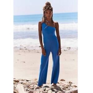 Free People Beach Waverly Sweater One Piece Jumpsuit Size Medium